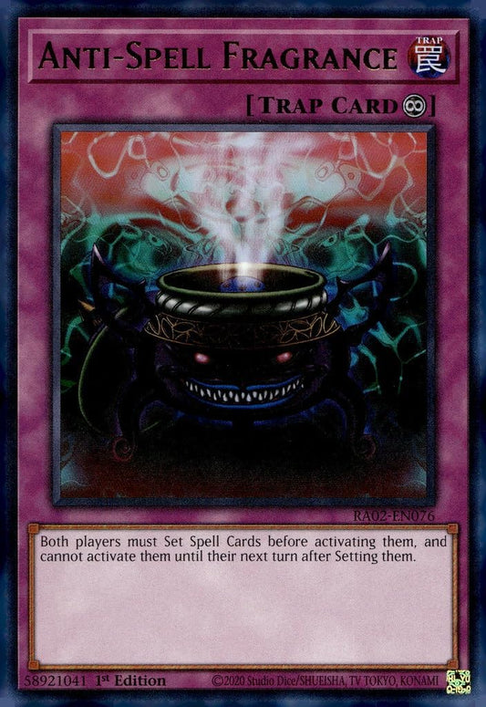 Anti-Spell Fragrance (UR) - RA02-EN076 - Ultra Rare - 1st Edition