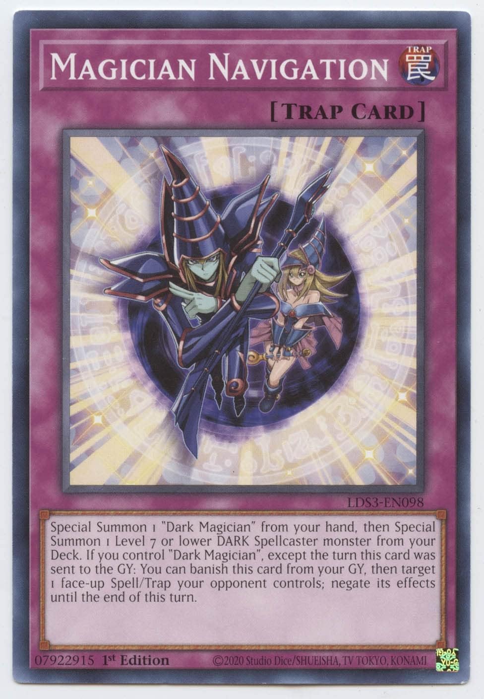 YU-GI-OH! Magician Navigation - LDS3-EN098 - Common - 1st Edition
