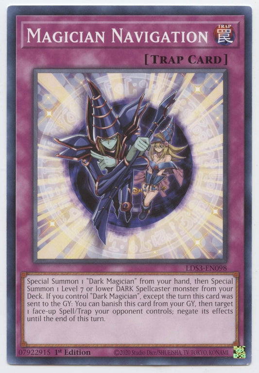YU-GI-OH! Magician Navigation - LDS3-EN098 - Common - 1st Edition