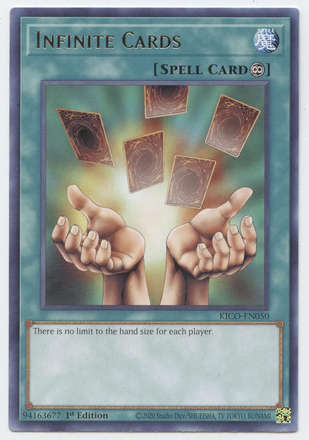 Infinite Cards - KICO-EN050 - Rare - 1st Edition