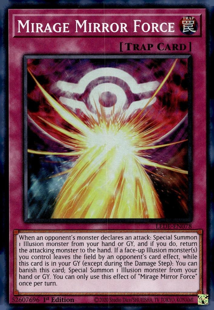 Mirage Mirror Force - LEDE-EN078 - Super Rare - 1st Edition