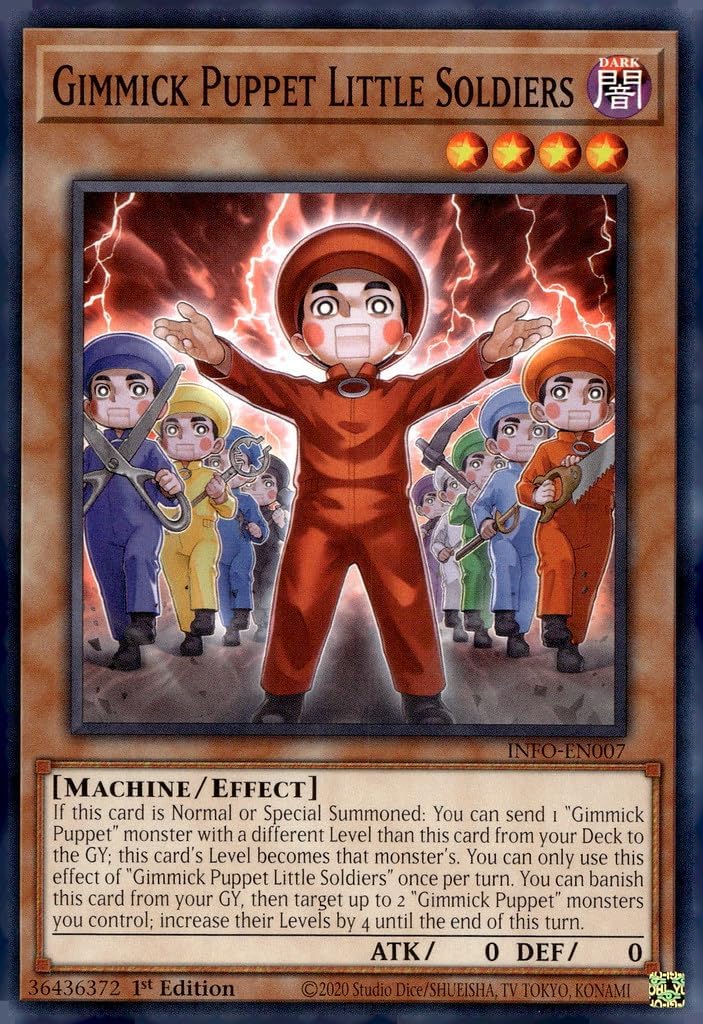 Gimmick Puppet Little Soldiers - INFO-EN007 - Common - 1st Edition