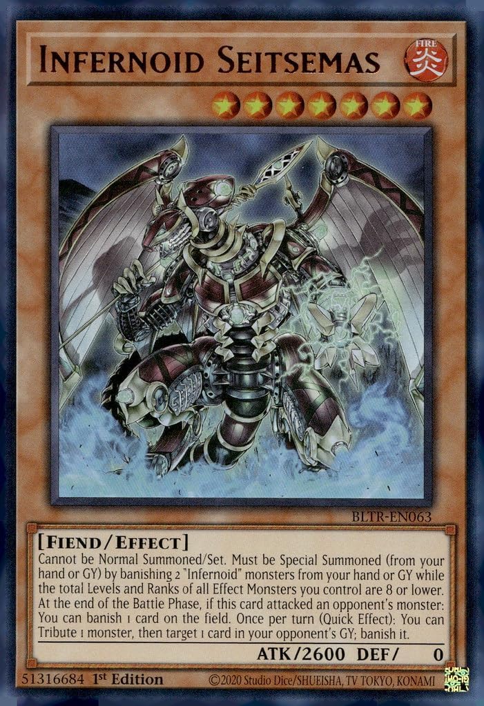 Infernoid Seitsemas - BLTR-EN063 - Ultra Rare - 1st Edition
