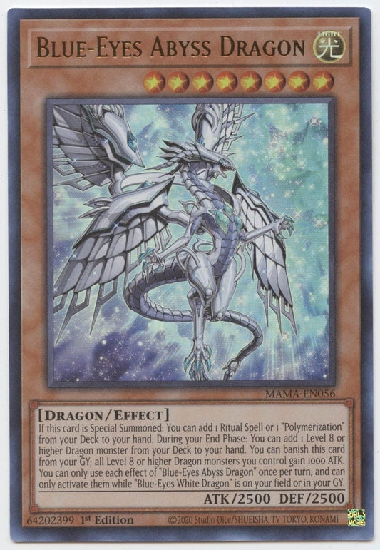 YU-GI-OH! Blue-Eyes Abyss Dragon - Ultra Rare - 1st Edition