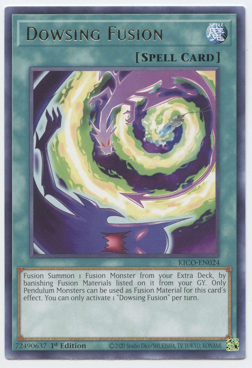 Dowsing Fusion - KICO-EN024 - Rare - 1st Edition