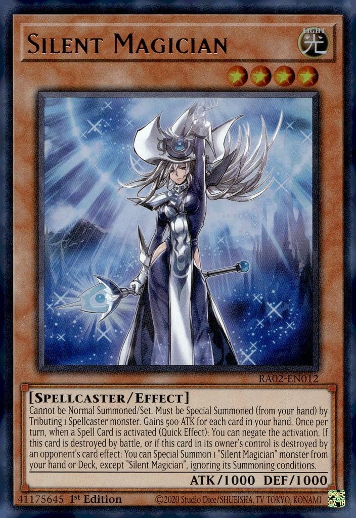 Silent Magician (UR) - RA02-EN012 - Ultra Rare - 1st Edition
