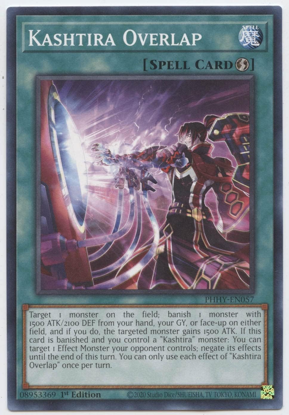 Kashtira Overlap - PHHY-EN057 - Common - 1st Edition