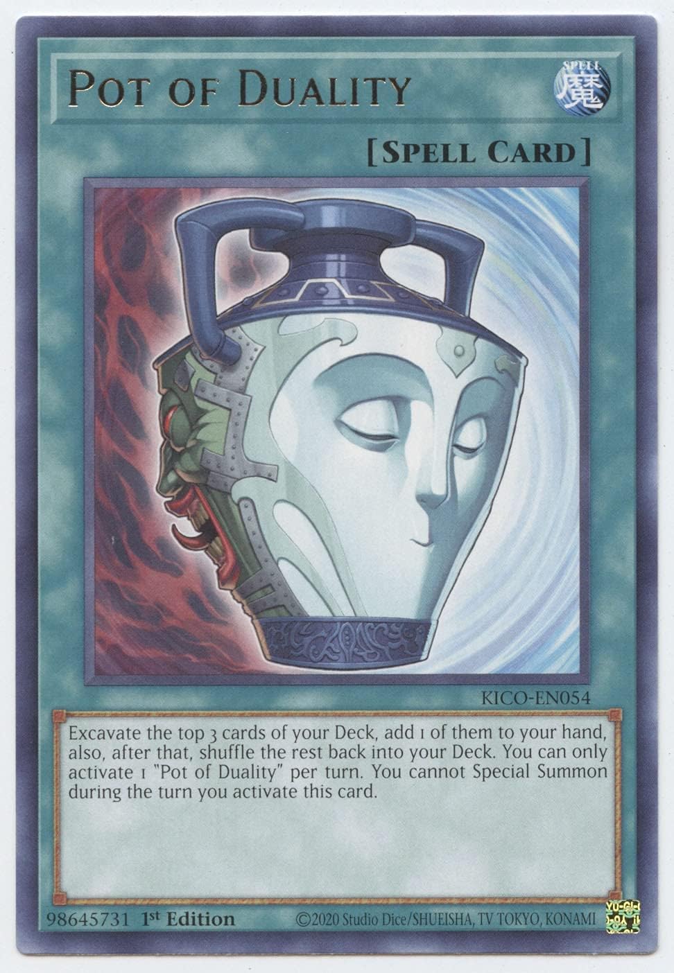 Pot of Duality - KICO-EN054 - Rare - 1st Edition