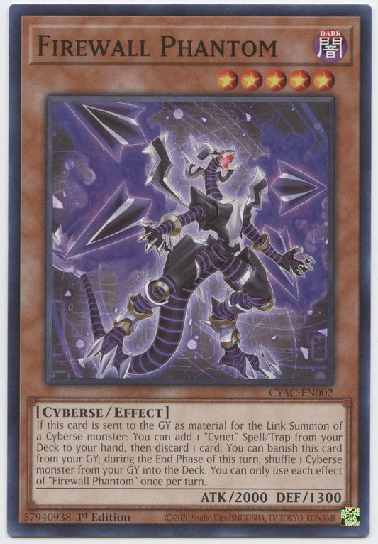 YU-GI-OH! Firewall Phantom - CYAC-EN002 - Common - 1st Edition