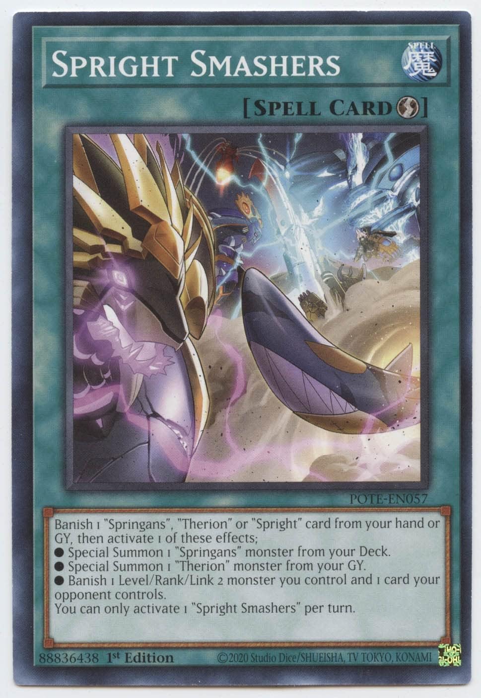 Spright Smashers - POTE-EN057 - Common - 1st Edition
