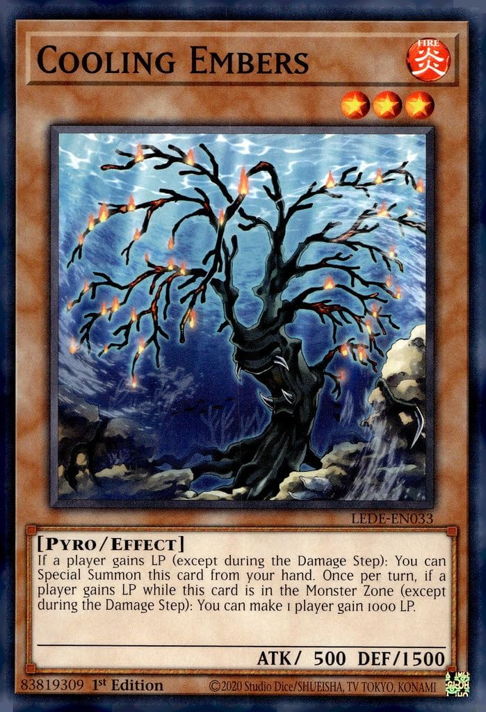Cooling Embers - LEDE-EN033 - Common - 1st Edition