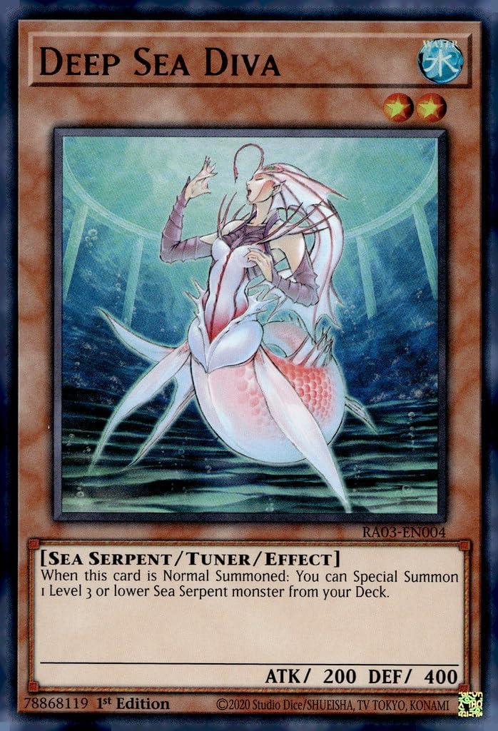 Deep Sea Diva (UR) - RA03-EN004 - Ultra Rare - 1st Edition