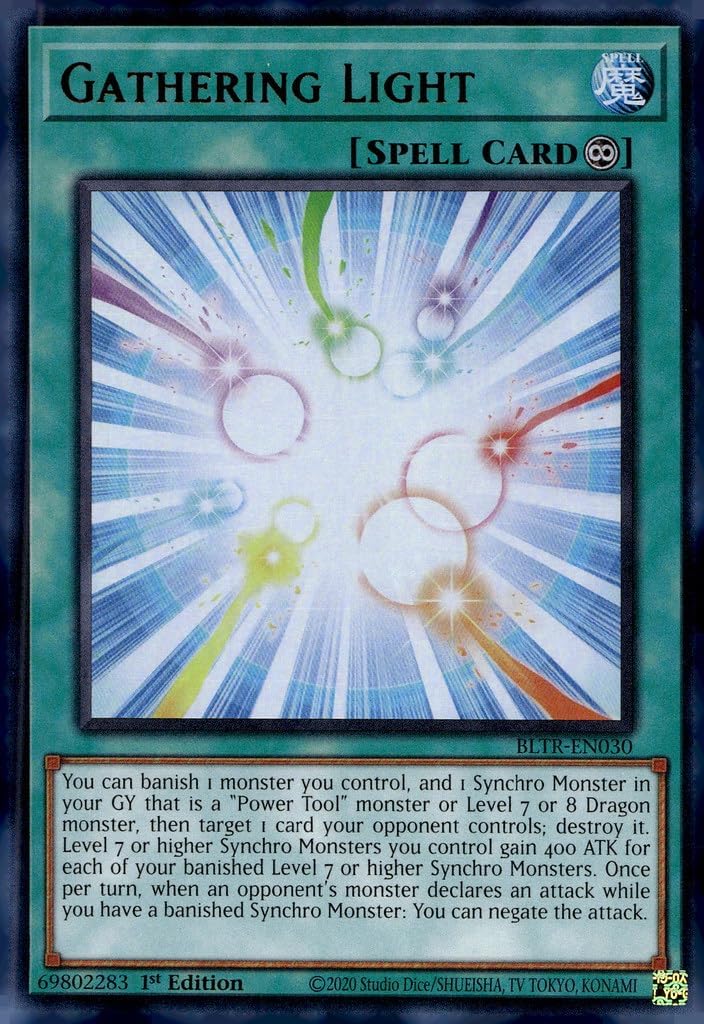 Gathering Light - BLTR-EN030 - Ultra Rare - 1st Edition