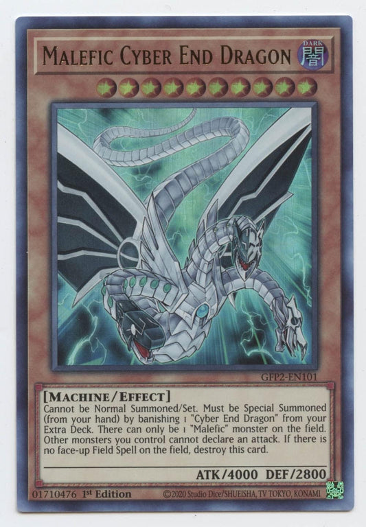 YU-GI-OH! Malefic Cyber End Dragon - GFP2-EN101 - Ultra Rare - 1st Edition