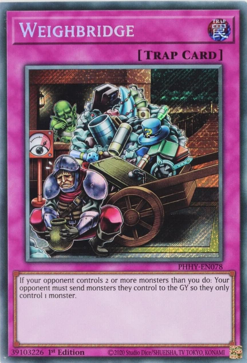 Weighbridge - PHHY-EN078 - Secret Rare 1st Edition Yugioh