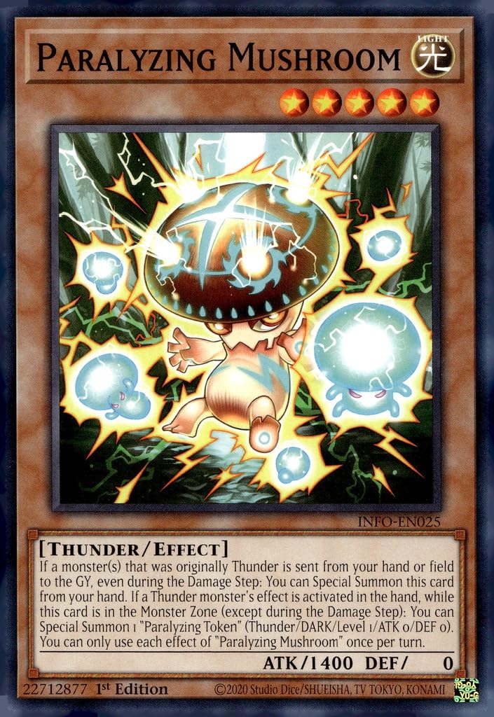 Paralyzing Mushroom - INFO-EN025 - Common - 1st Edition