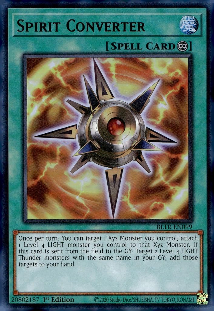 Spirit Converter - BLTR-EN099 - Ultra Rare - 1st Edition
