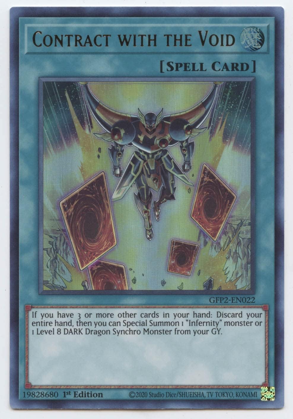Contract with The Void - GFP2-EN022 - Ultra Rare - 1st Edition