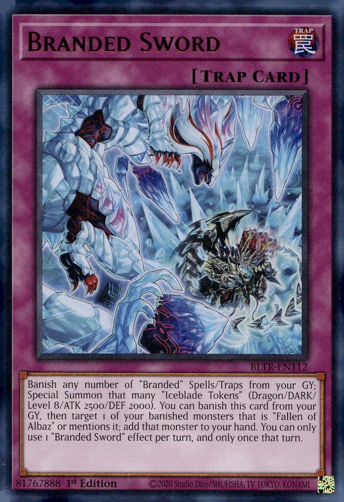 Branded Sword - BLTR-EN112 - Ultra Rare - 1st Edition