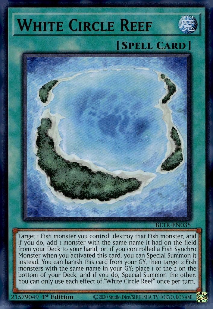 White Circle Reef - BLTR-EN035 - Ultra Rare - 1st Edition