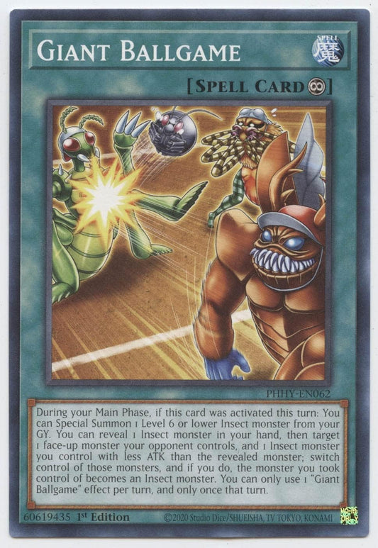 YU-GI-OH! Giant Ballgame - PHHY-EN062 - Common - 1st Edition