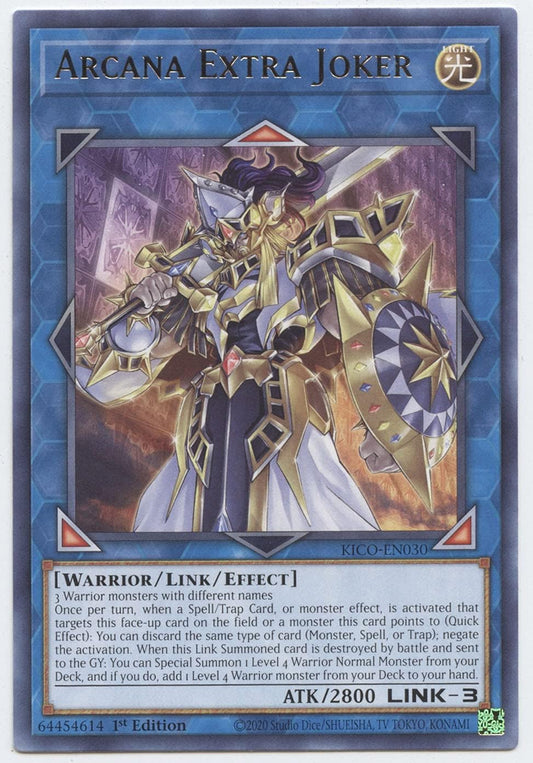Arcana Extra Joker - KICO-EN030 - Rare - 1st Edition