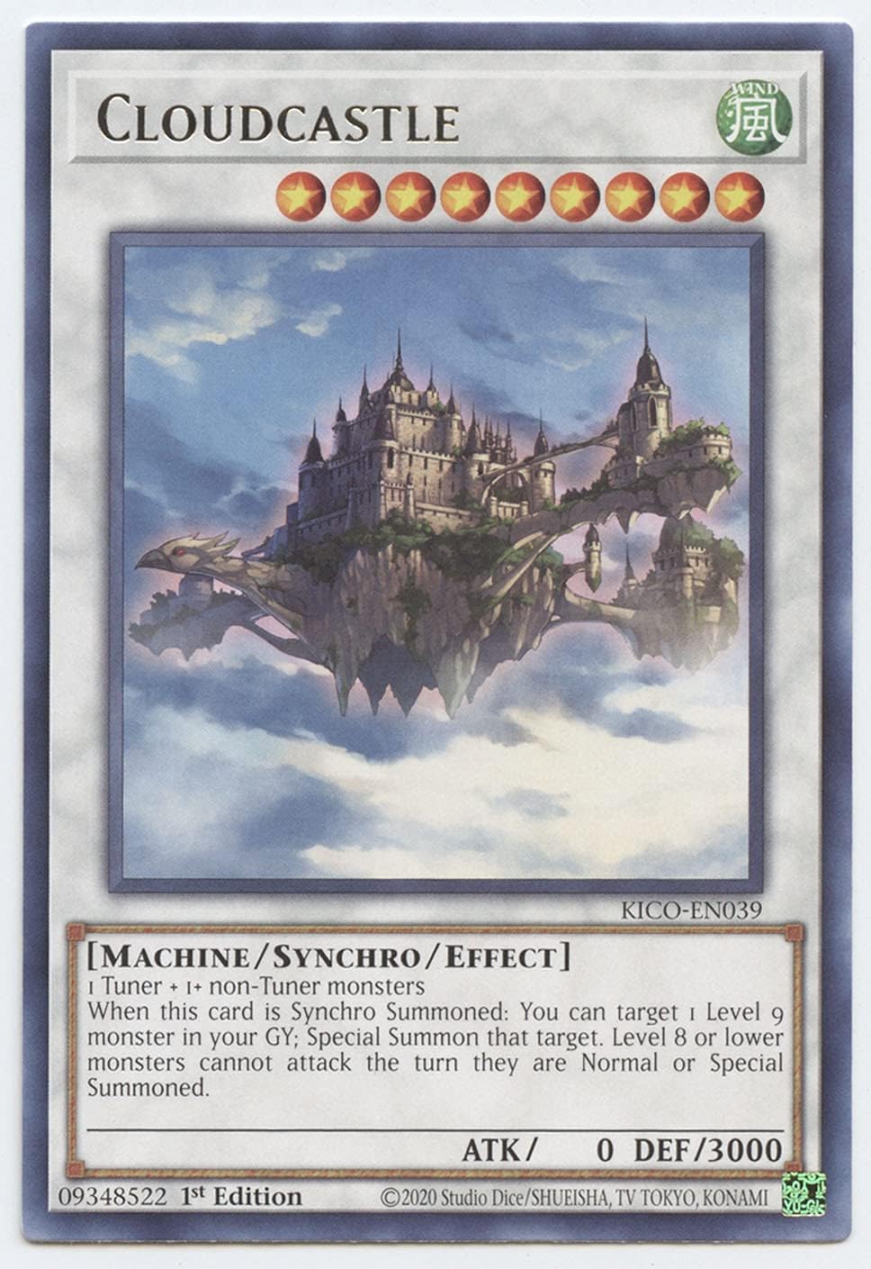 Cloudcastle - KICO-EN039 - Rare - 1st Edition
