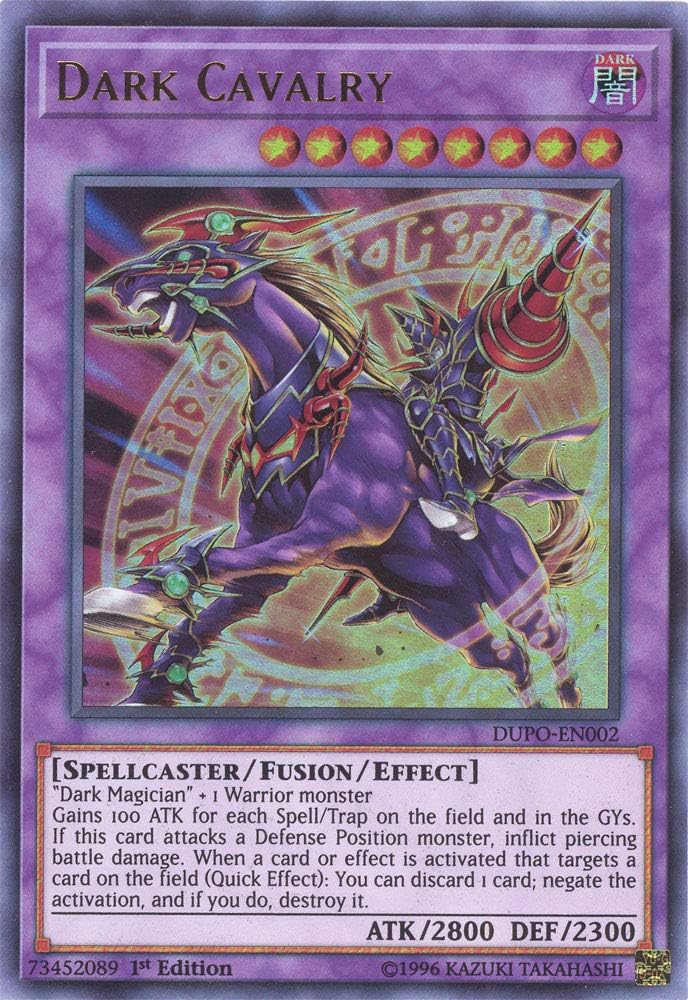 Yu-Gi-Oh! - Dark Cavalry - DUPO-EN002 - Ultra Rare - 1st Edition - Duel Power