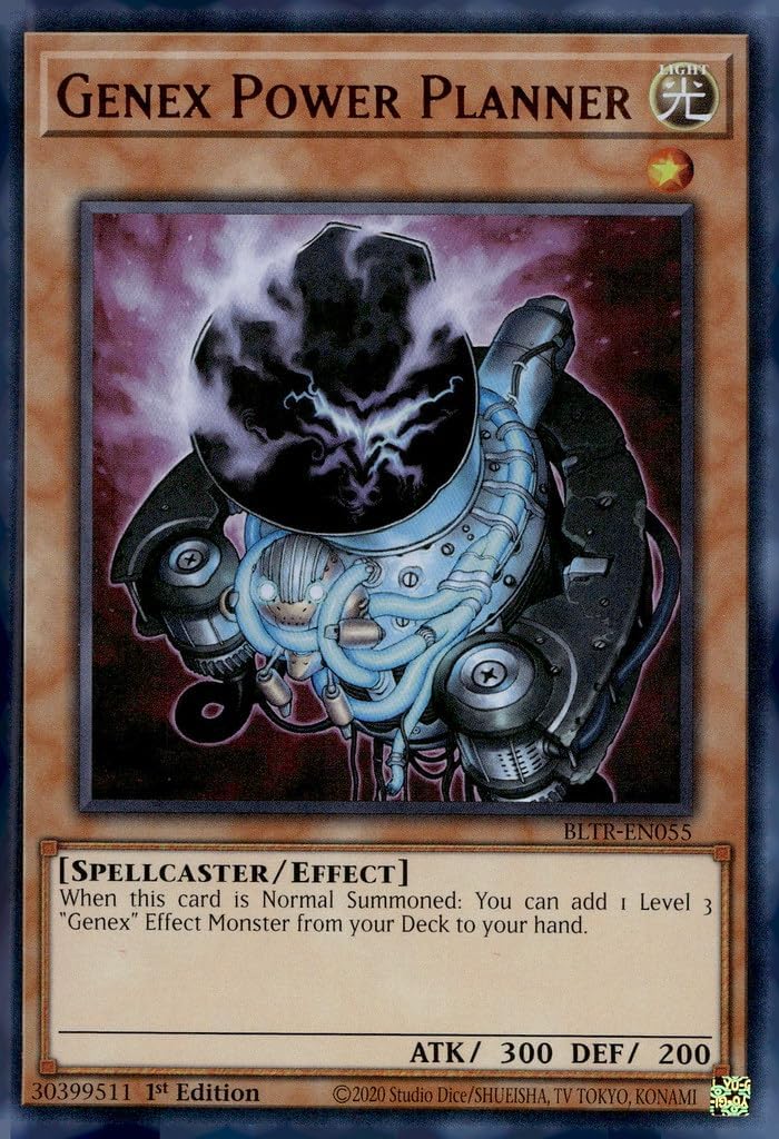 Genex Power Planner - BLTR-EN055 - Ultra Rare - 1st Edition