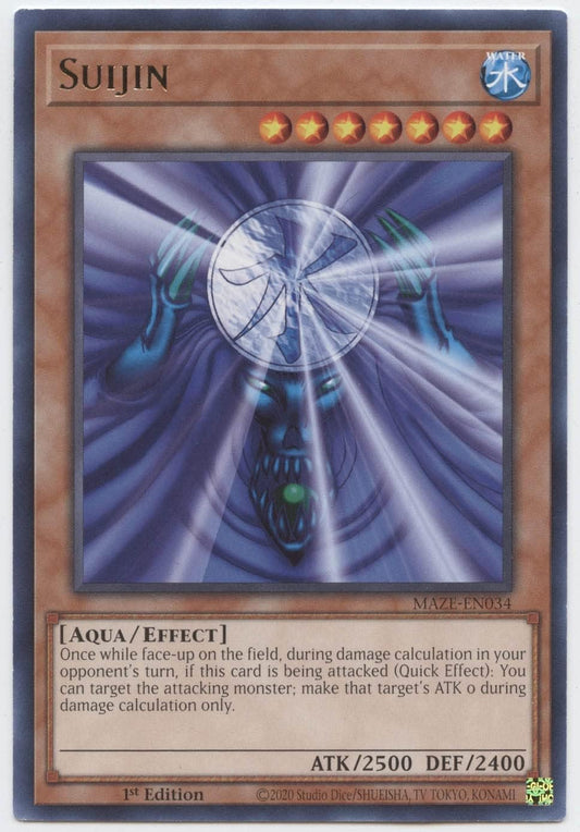 YU-GI-OH! - Suijin - MAZE-EN034 - Rare - 1st Edition