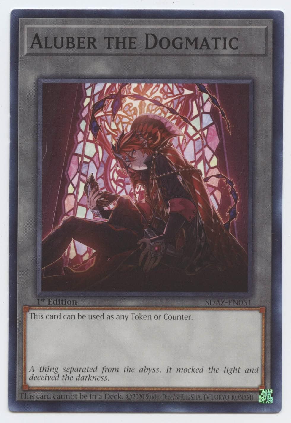 Aluber The Dogmatic - SDAZ-EN051 - Common - 1st Edition