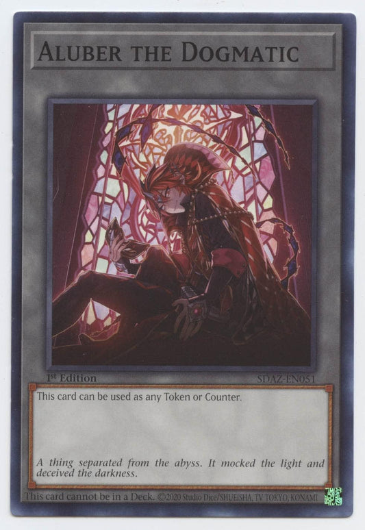 Aluber The Dogmatic - SDAZ-EN051 - Common - 1st Edition