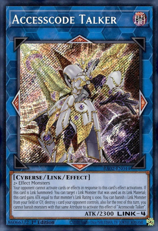 Accesscode Talker (Secret Rare) - RA02-EN044 - Secret Rare - 1st Edition