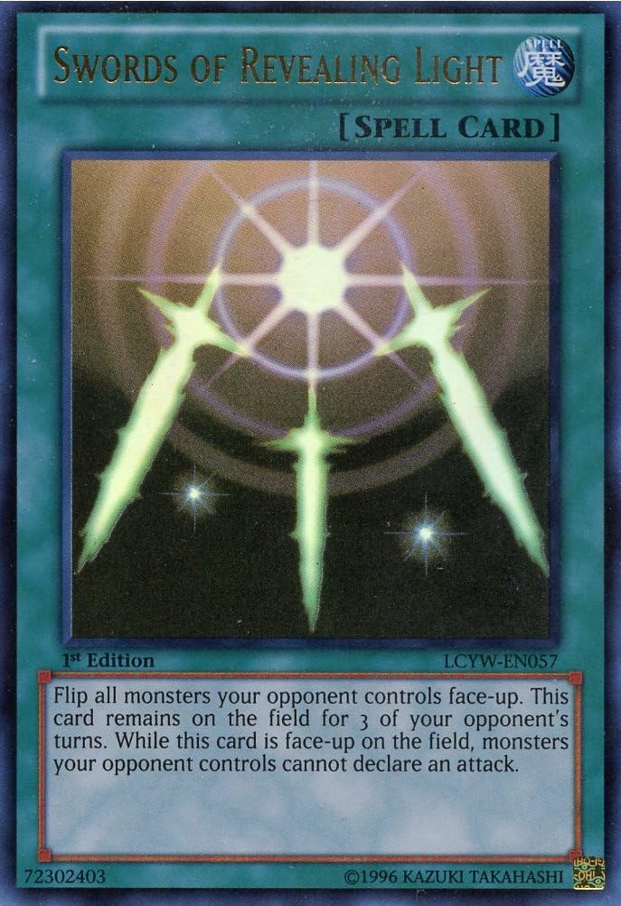Yu-gi-oh! - Swords Of Revealing Light (Lcyw- En057) - Legendary Collection 3:Yugi's World - Limited Edition - Ultra Rare