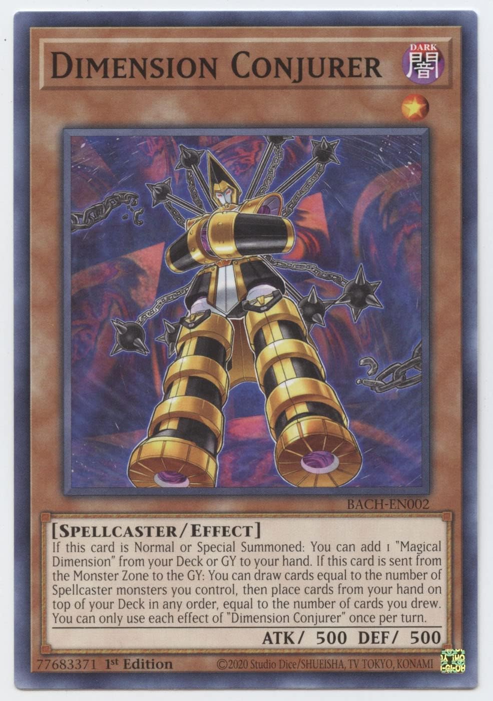 Dimension Conjurer - BACH-EN002 - Common - 1st Edition