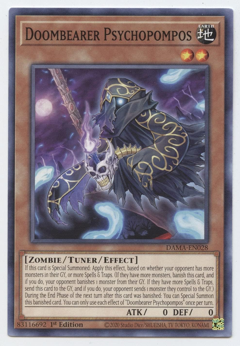 Doombearer Psychopompos - DAMA-EN028 - Common - 1st Edition