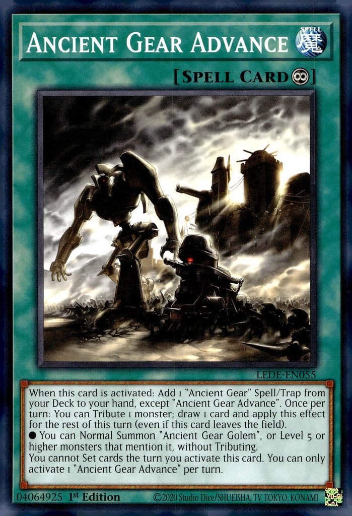 Ancient Gear Advance - LEDE-EN055 - Common - 1st Edition
