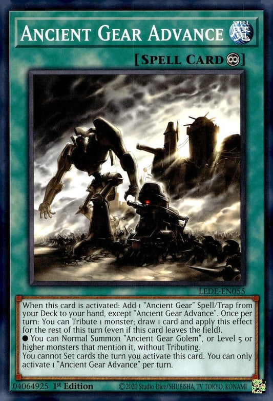 Ancient Gear Advance - LEDE-EN055 - Common - 1st Edition