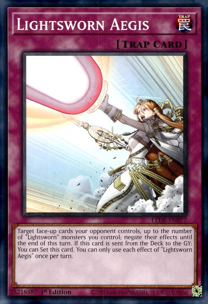 Lightsworn Aegis - LEDE-EN077 - Common - 1st Edition