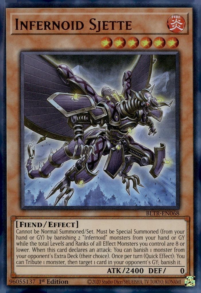Infernoid Sjette - BLTR-EN068 - Ultra Rare - 1st Edition