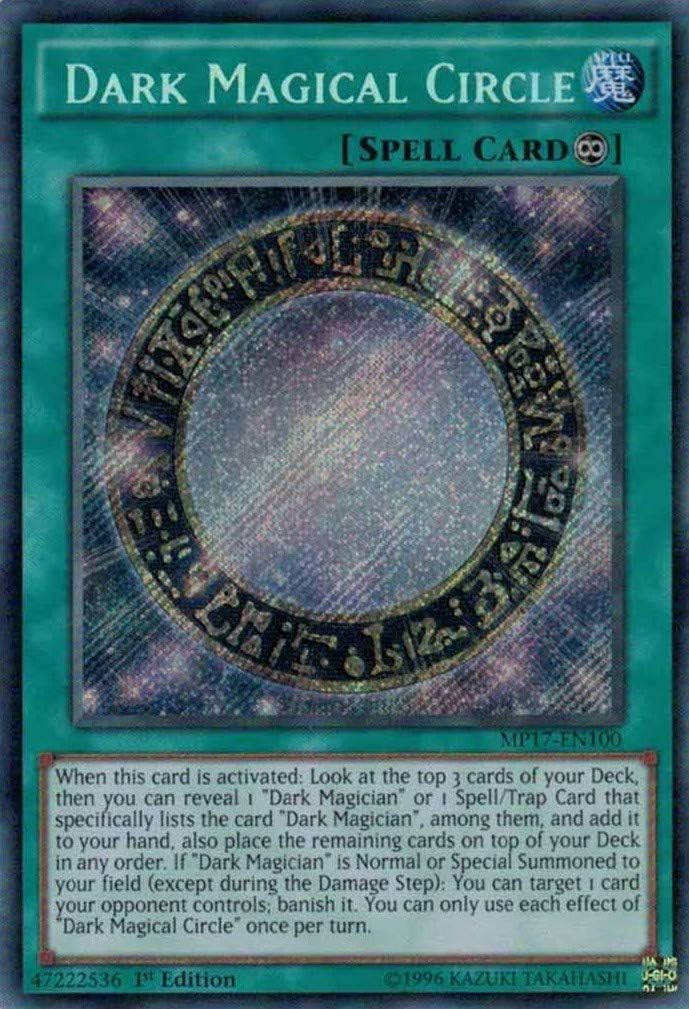 Dark Magical Circle - MP17-EN100 - Secret Rare - 1st Edition - 2017 Mega-Tin Mega Pack (1st Edition)
