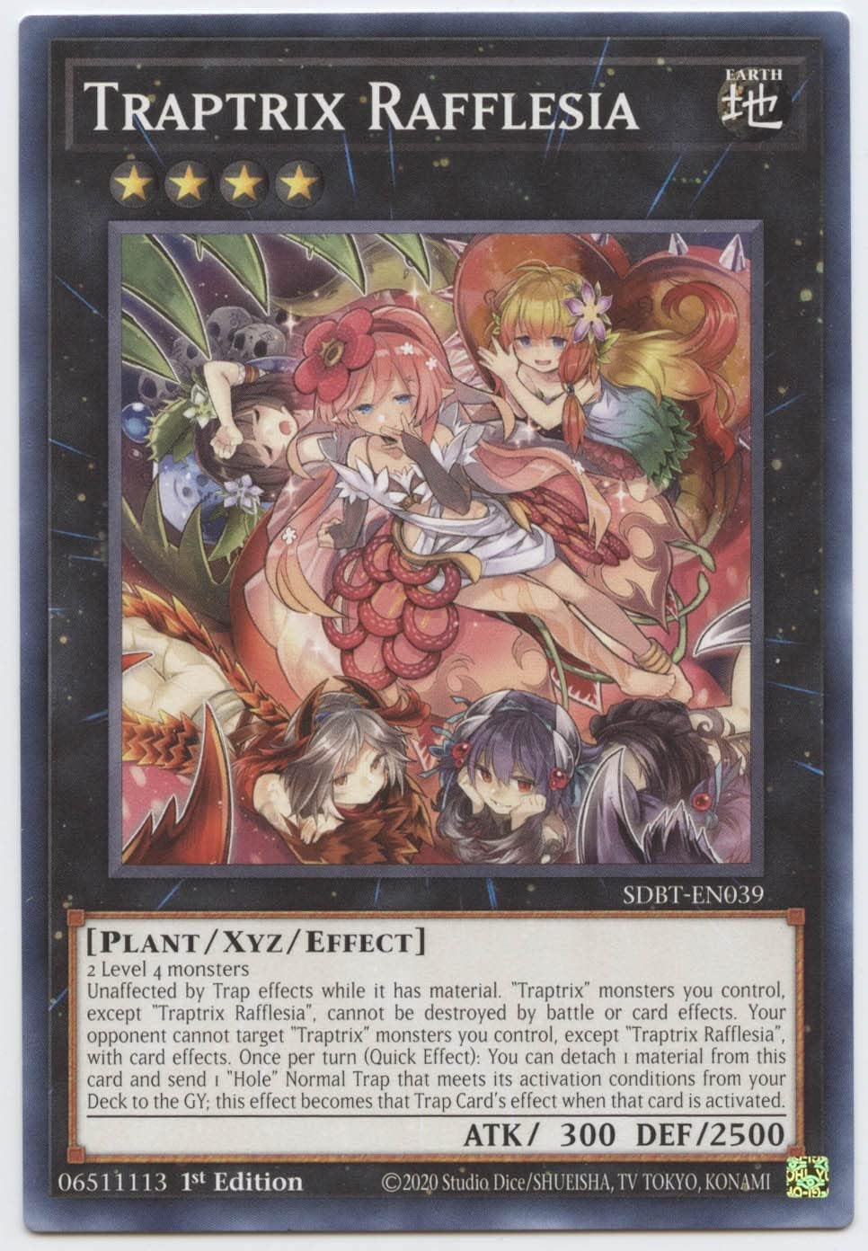 Traptrix Rafflesia - SDBT-EN039 - Common - 1st Edition