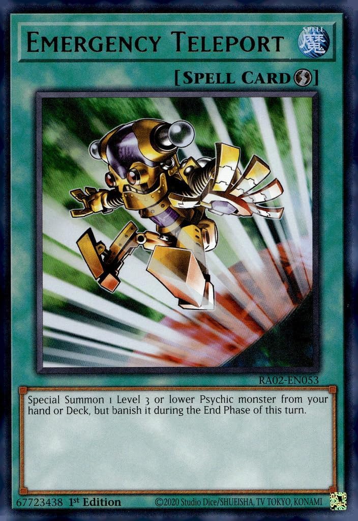 Emergency Teleport (UR) - RA02-EN053 - Ultra Rare - 1st Edition