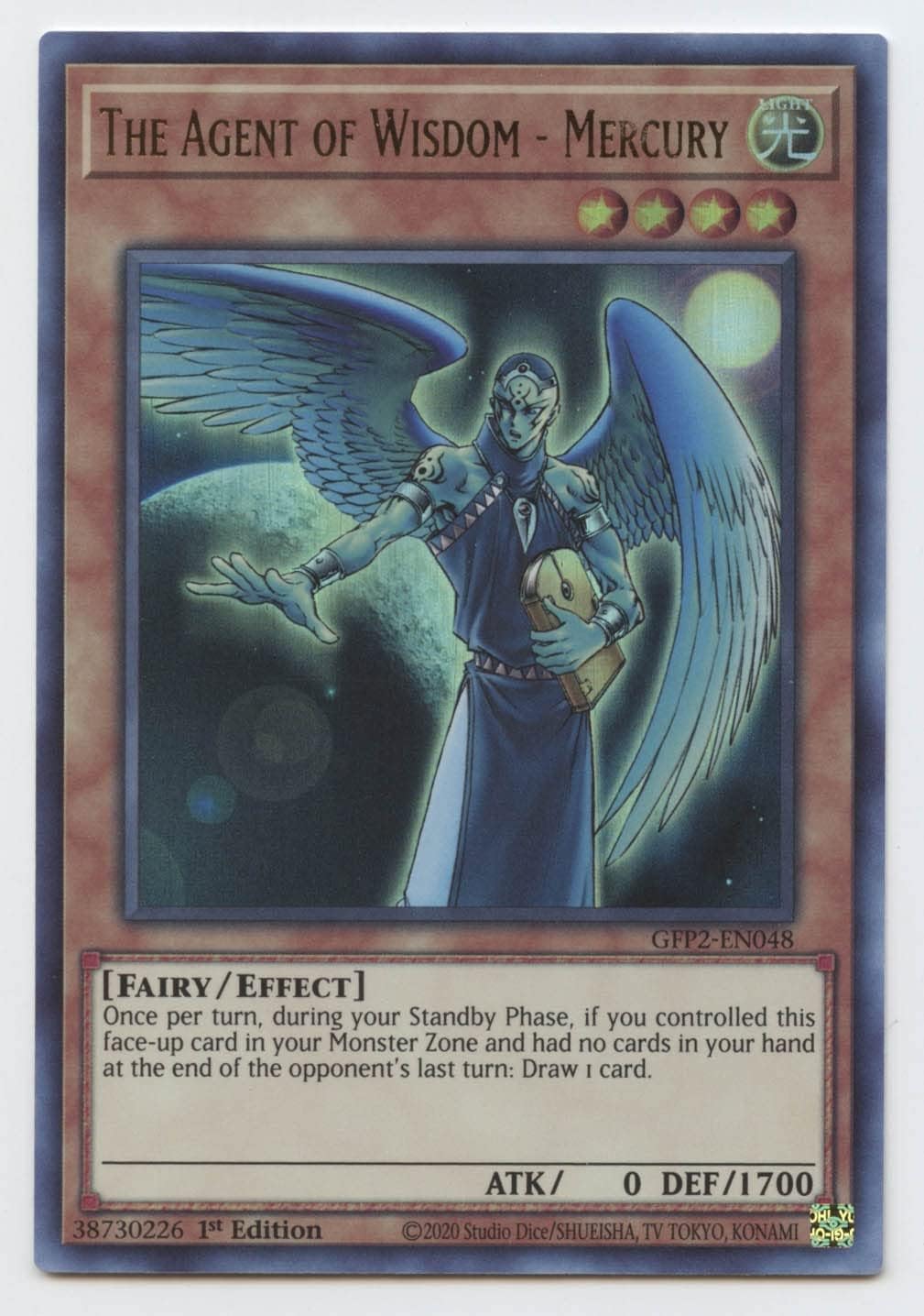 The Agent of Wisdom - Mercury - GFP2-EN048 - Ultra Rare - 1st Edition