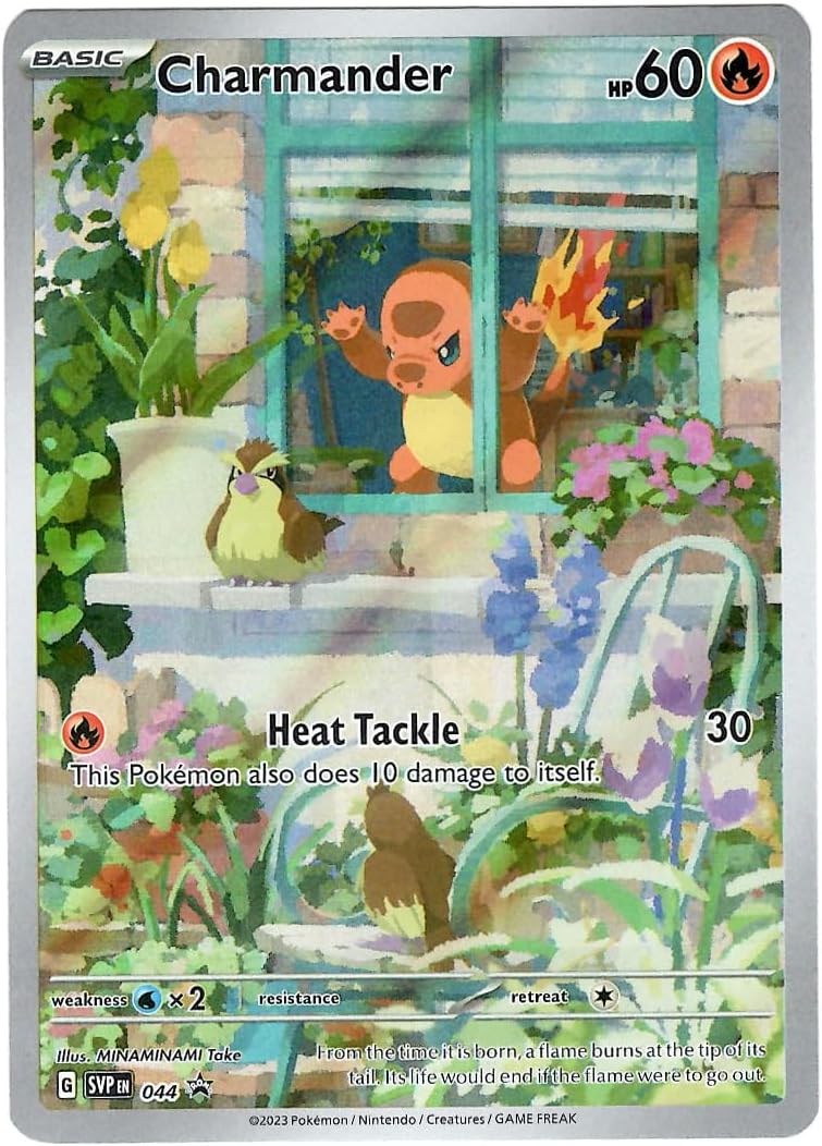 Pokemon - Charmander SVP044 - Obsidian Flames ETB Black Star Promo - Full Art