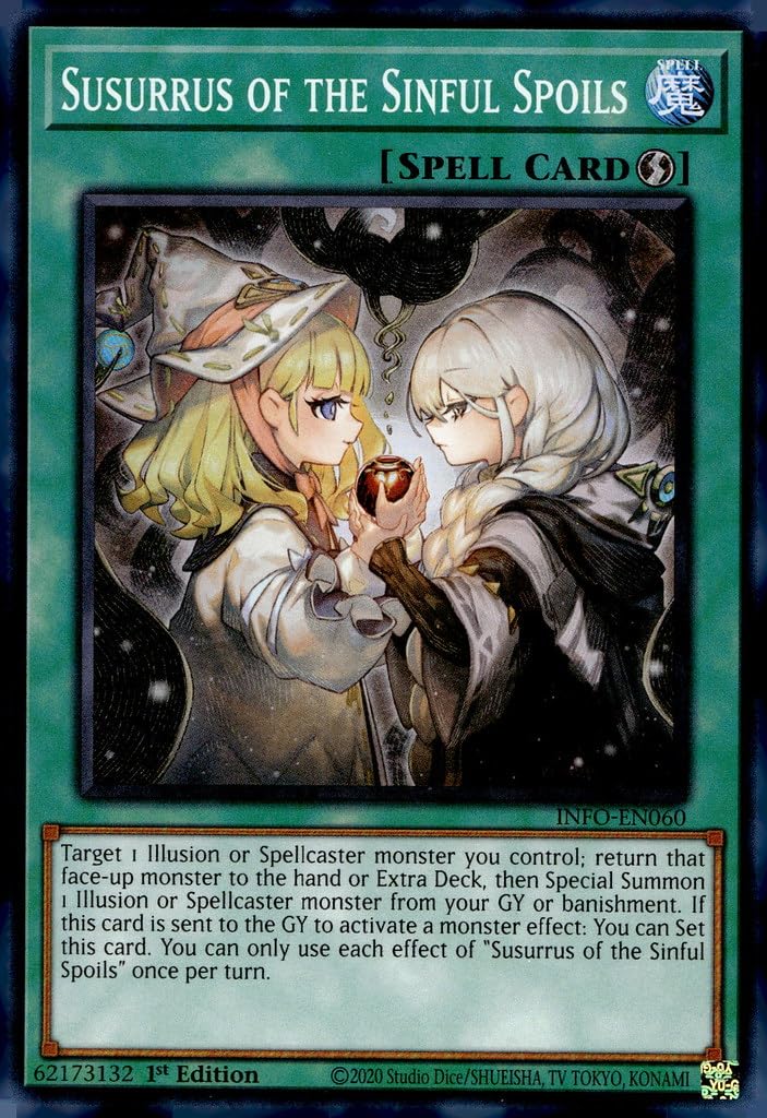 Susurrus of The Sinful Spoils - INFO-EN060 - Super Rare - 1st Edition