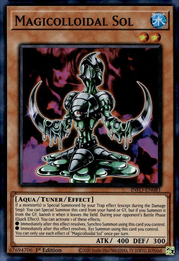 Magicolloidal Sol - INFO-EN081 - Super Rare - 1st Edition