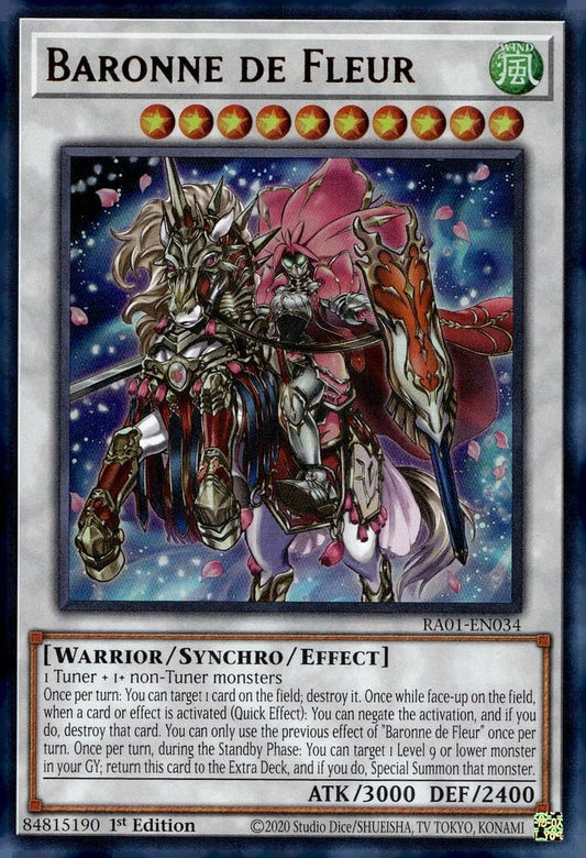 Baronne de Fleur (UR) - RA01-EN034 - Ultra Rare - 1st Edition