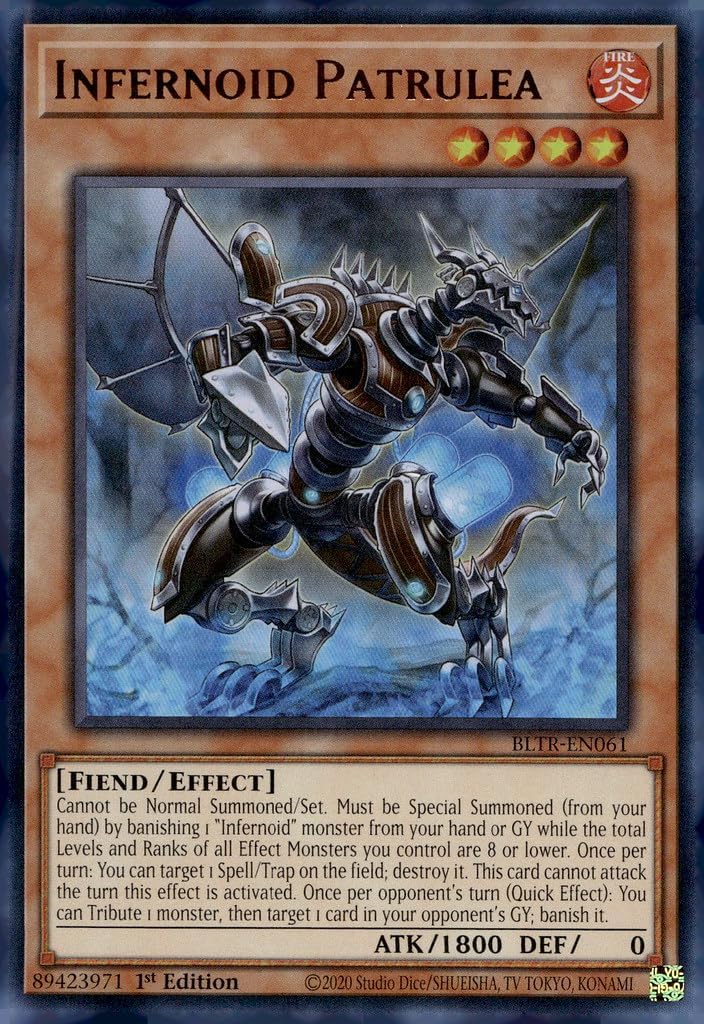 Infernoid Piaty - BLTR-EN062 - Ultra Rare - 1st Edition