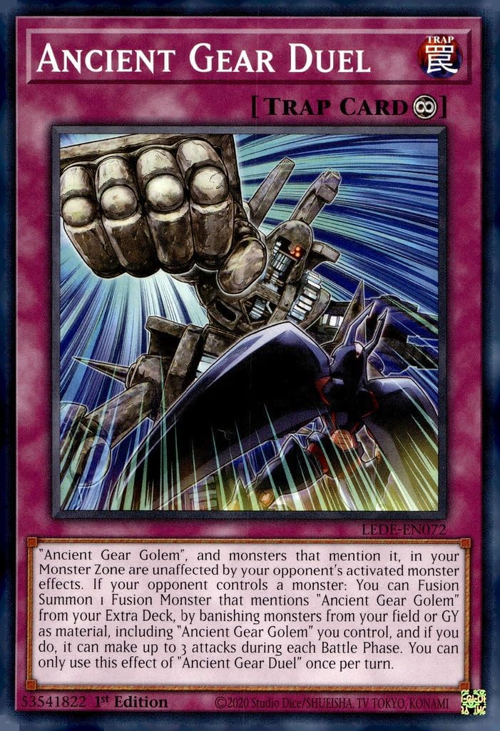 Ancient Gear Duel - LEDE-EN072 - Common - 1st Edition